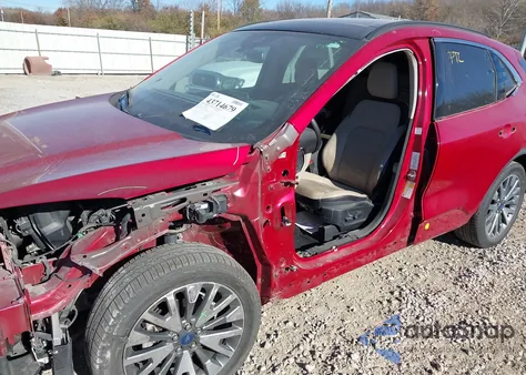 2020 Ford Escape Titanium Hybrid z USA, uszkodzony, nr VIN 1FMCU0DZ7LUC73097